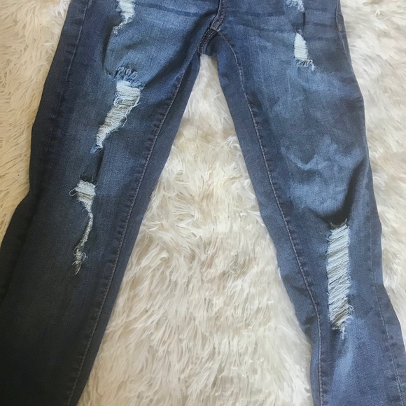 Blue Age Butlifting ripped distressed skinny jeans - Picture 7 of 7